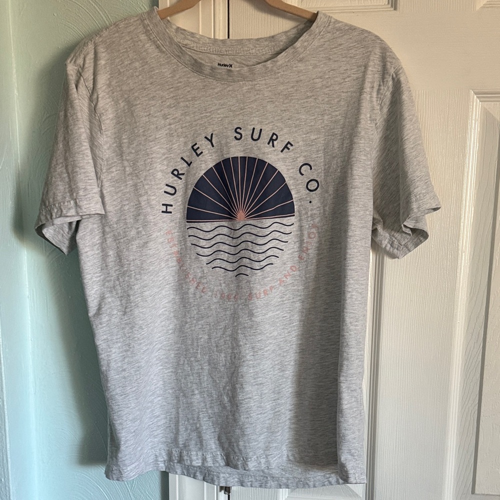 Hurley Gray Graphic Tee